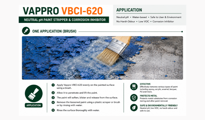 Vappro VBCI 620 Neutral Based Paint Stripper