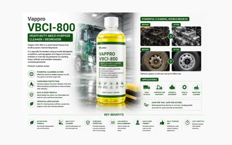 Vappro VBCI 800 Multipurpose Cleaner Degreaser