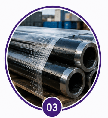 External Surface Barrier Coating and VCI Wrapping