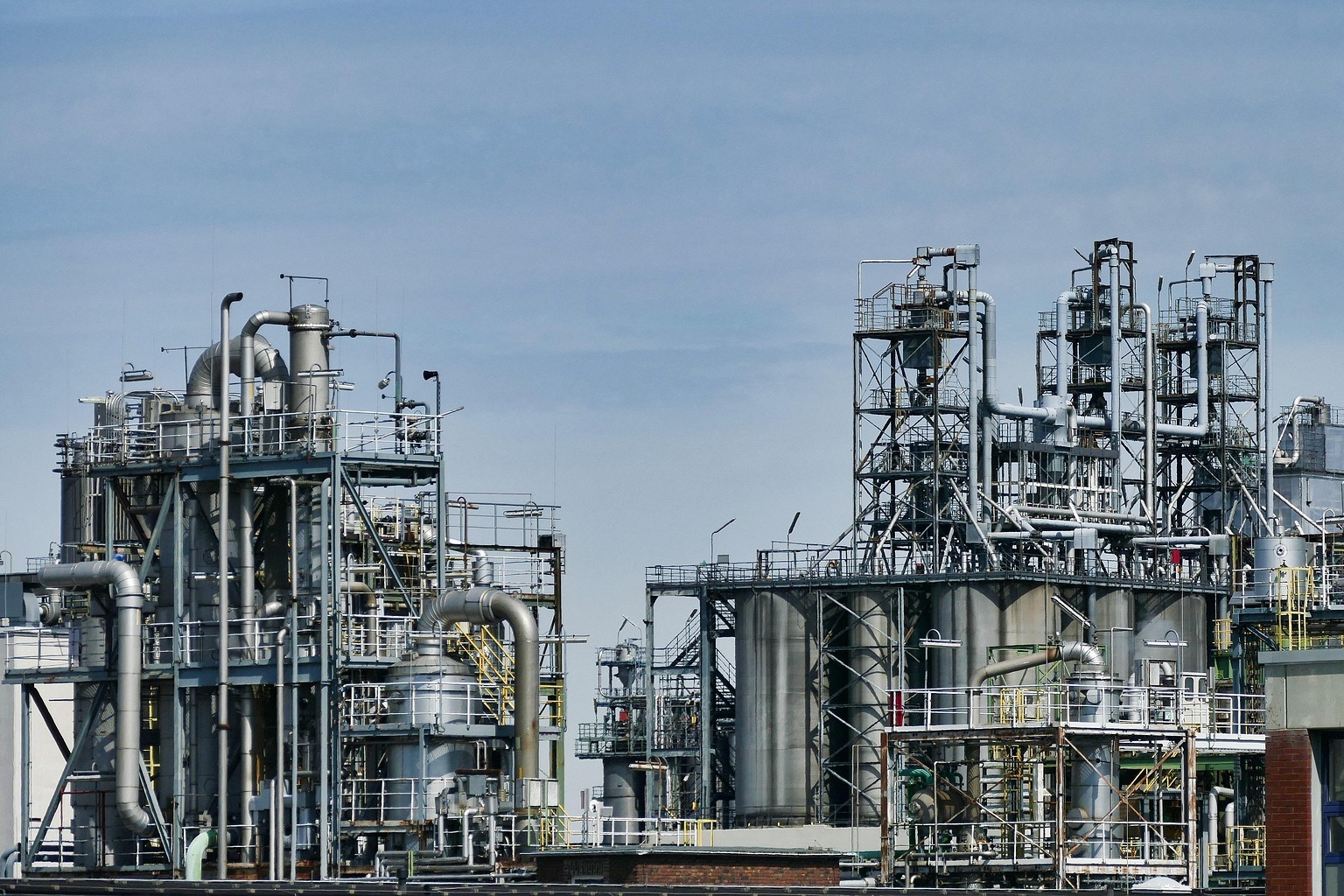 Industrial machinery affected by surface rust causing equipment failure