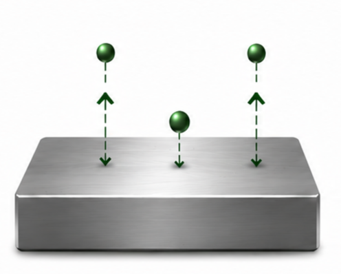 Desorption of inhibitor molecules from metal surface