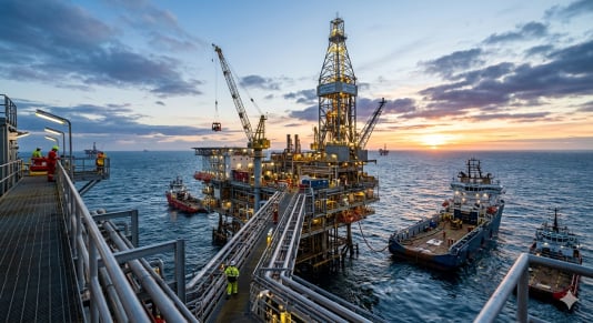 Upstream offshore drilling platform and production rig corrosion control