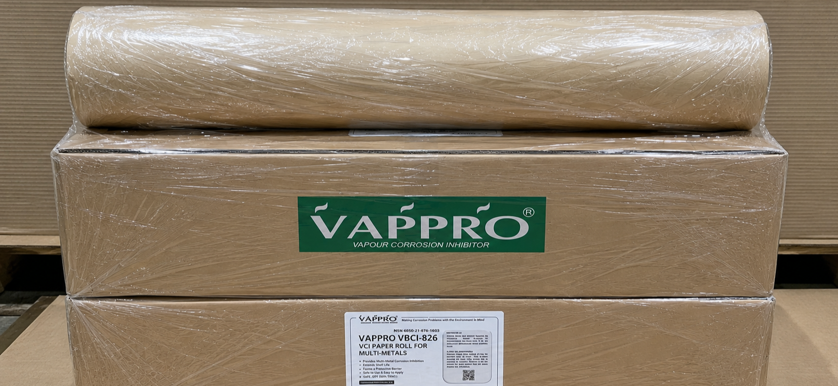 Vappro VBCI 828 Biodegradable VCI Paper Roll